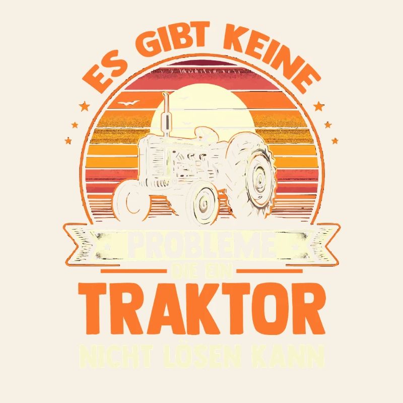 Trecker Landwirt Bauer Traktorfahrer Traktor