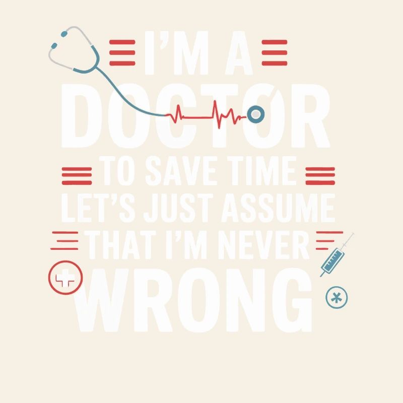 I'm a doctor – save time, never wrong