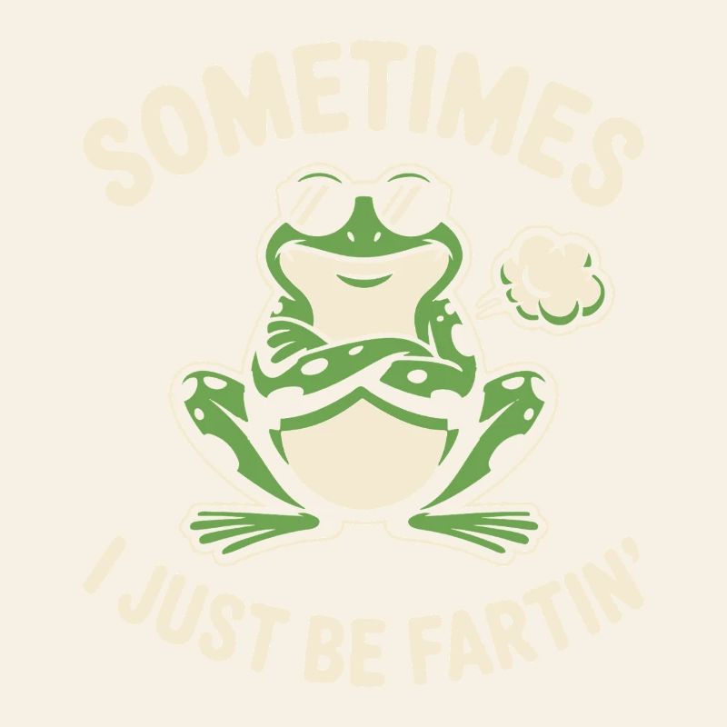 Manchmal bin ich einfach nur ein Furzfrosch