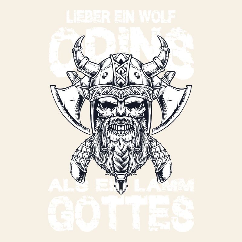 Lieber Ein Wolf Odins Als Ein Lamm Gottes Wikinger