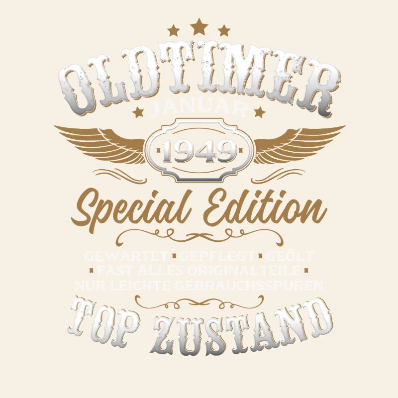 77. Geburtstag Geschenk Oldtimer Januar 1949