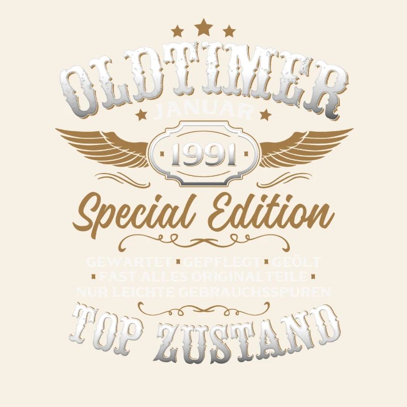 35. Geburtstag Geschenk Oldtimer Januar 1991