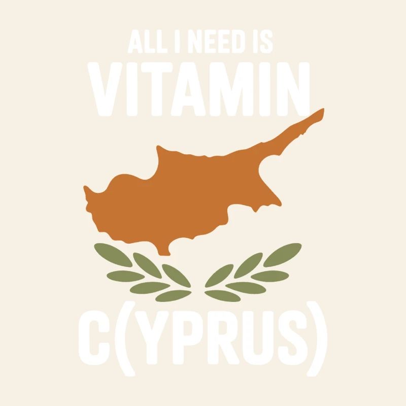 Chypre Tout ce dont j’ai besoin, c’est de vitamines Chypre Drapeau chypriote