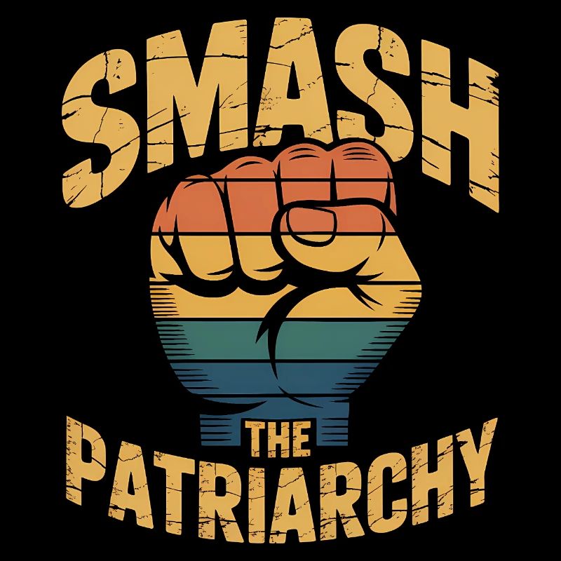Smash the Patriarchy - T-shirt Logo du féminisme