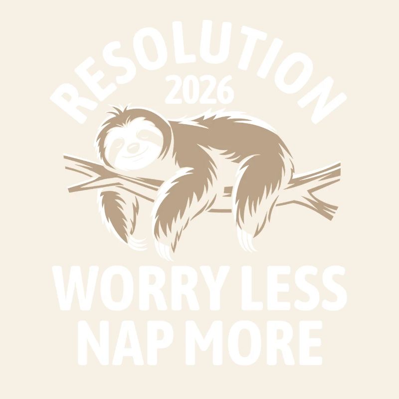 Worry less, nap more | New Year's resolutions 2026