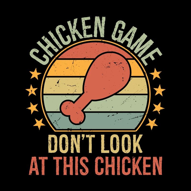 Jeu du poulet : ne regarde pas le poulet de façon drôle
