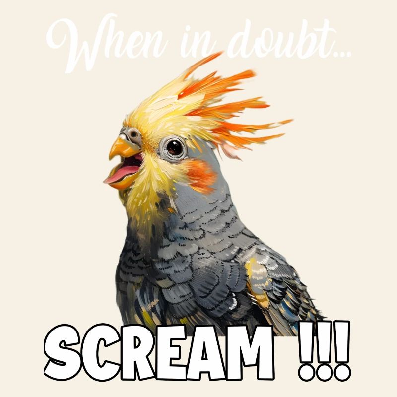 Dons créatifs : Porte-cacatoès et calopsitte