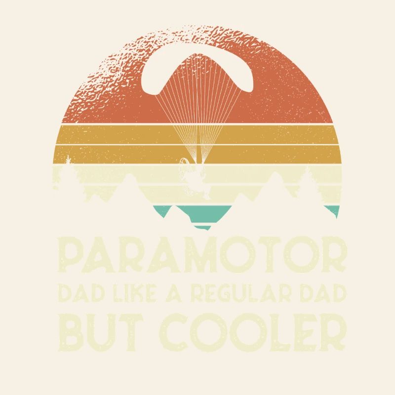 Paramoteur Papa Retro Sunset