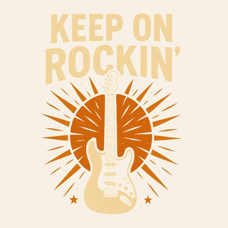 Keep on rockin, guitar rockfan