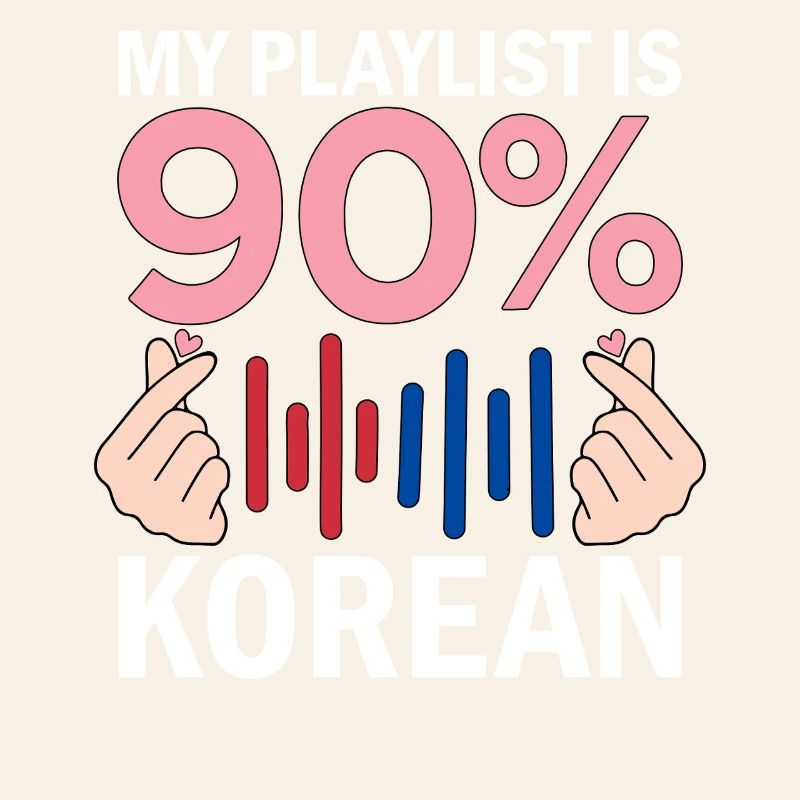 Ma playlist est à 90 % coréenne