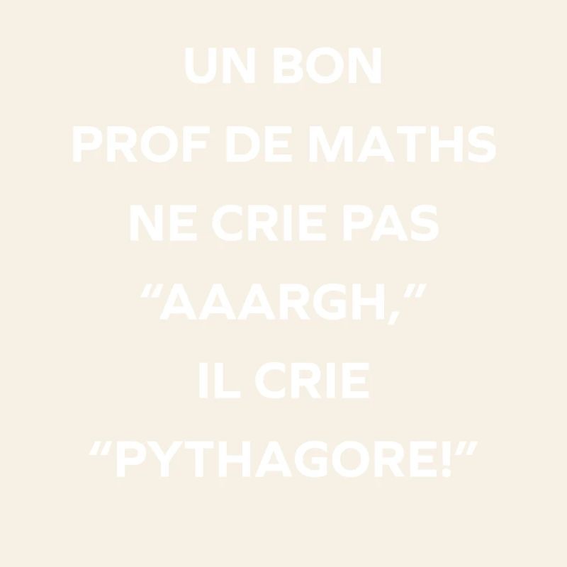 Mathelehrer ruft Pythagoras