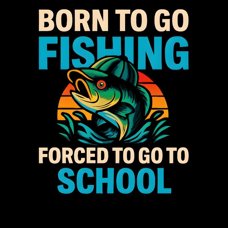 Né pour aller pêcher, forcé d’aller à l’école Pêcheur