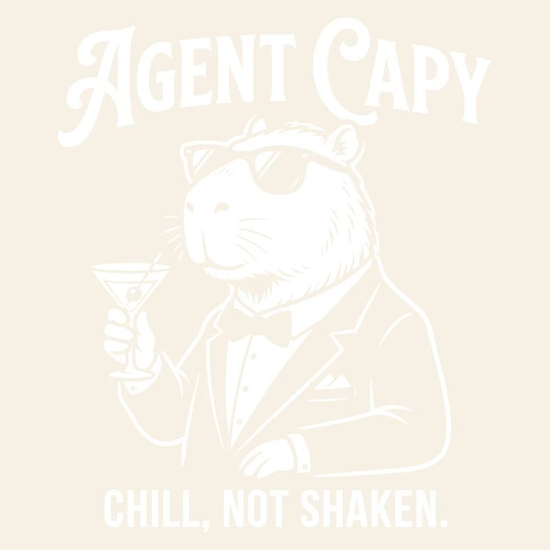 Agent Capybara - Un cobaye espion cool