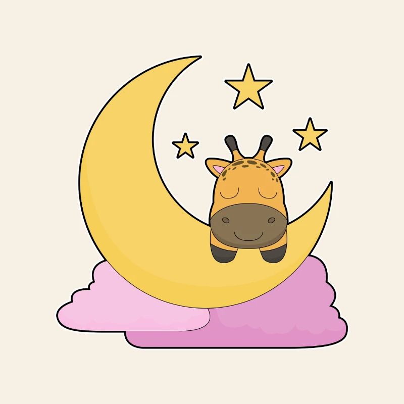 Giraffe Moon