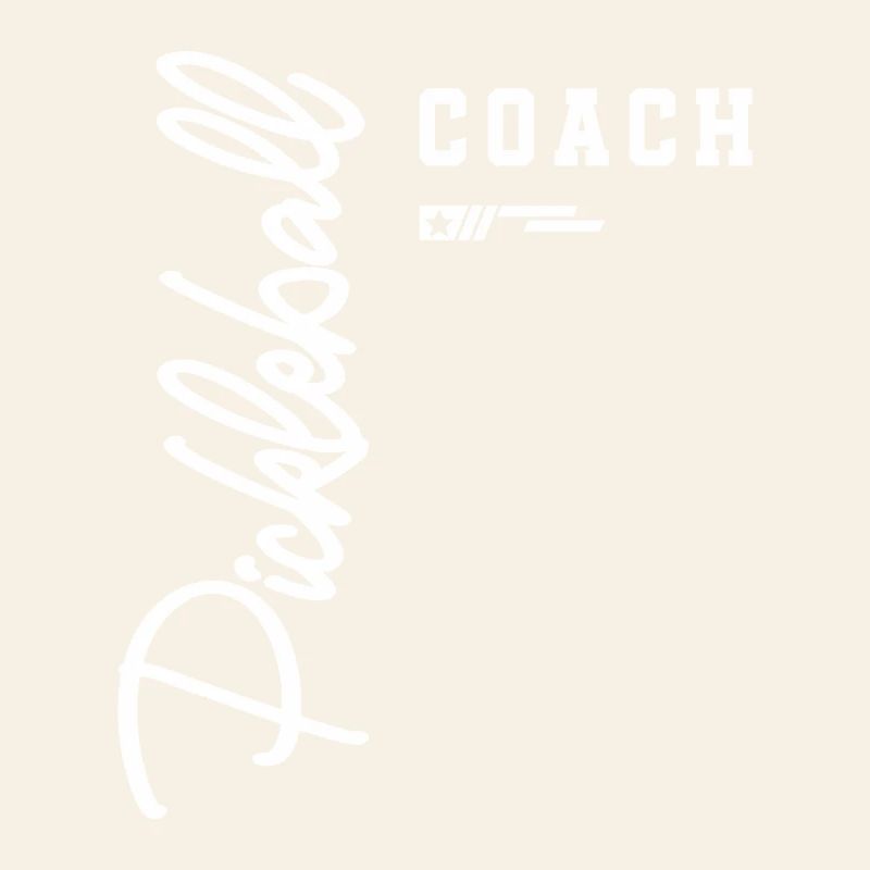 Terrain classique Pickleball Coach pour instructeurs