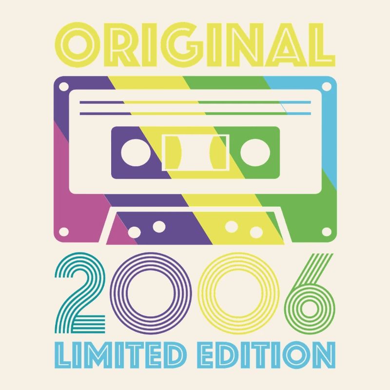 Original 2006 Cassette 20e Anniversaire 20 ans Tee