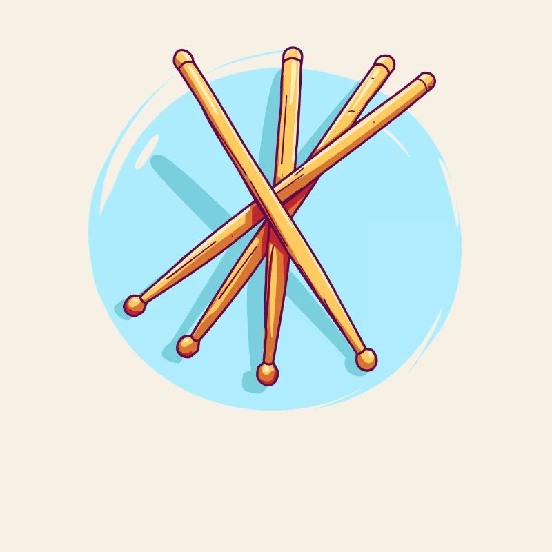 Drumsticks Drawing