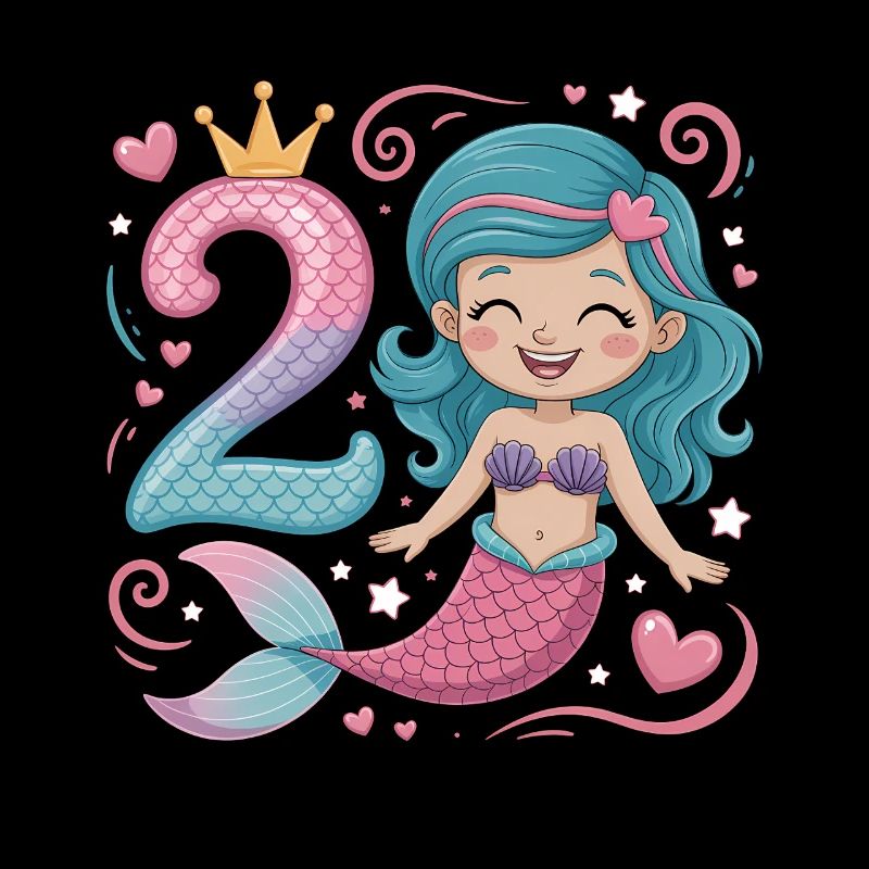 Sirène 2e anniversaire 2 ans
