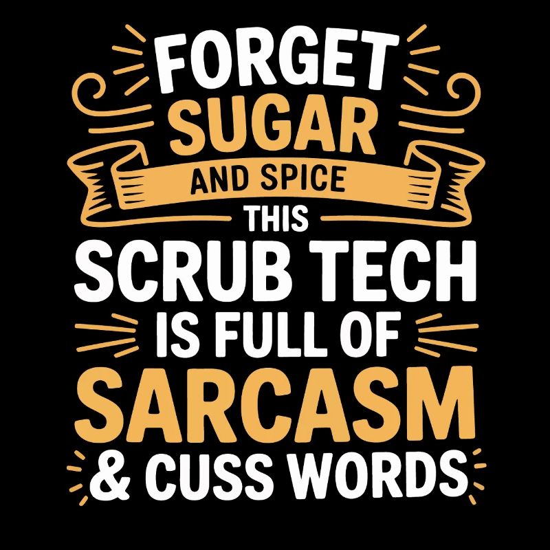 Tech Sarkasmus Scrub Humor