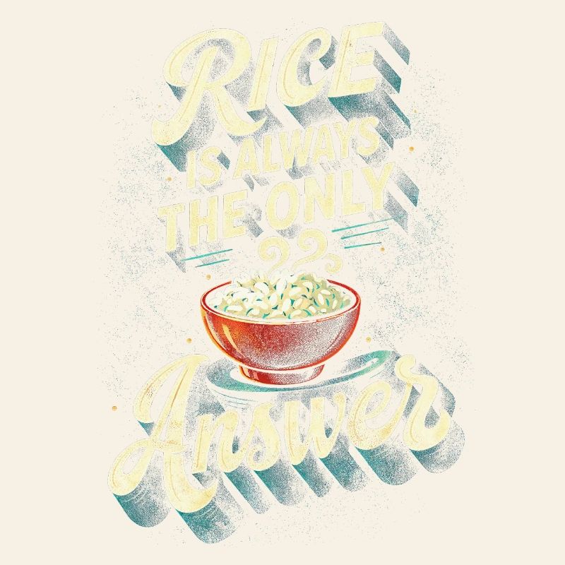 Le riz asiatique est toujours la seule solution