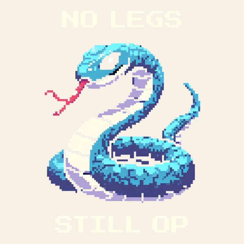 Pas de jambes, mais quand même une opération | Humour de serpent