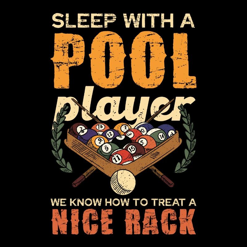 Pool Rack Spruch Shirt