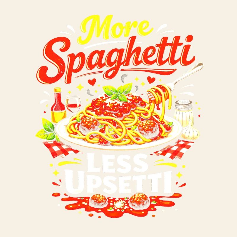 Plus de spaghettis moins d’upsetti