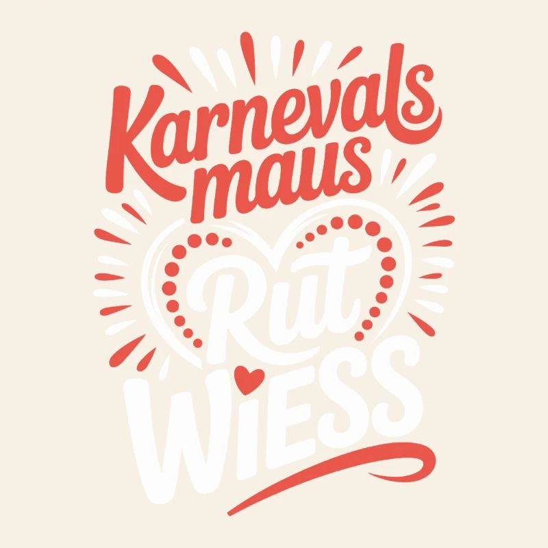 Karnevalsmaus Rut Wiess Köln Kölner Karneval Maus