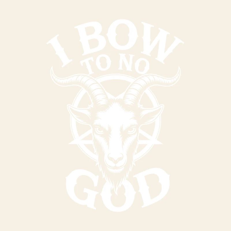 S’incliner devant l’emblème de la chèvre sans Dieu