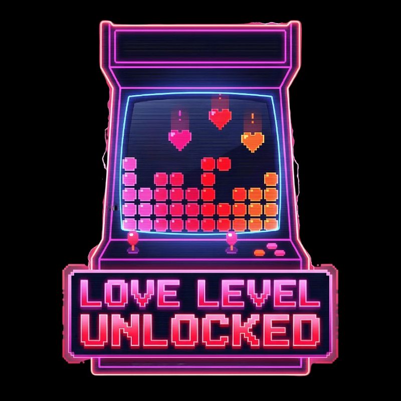 Love Level freigeschaltetes Arcade-Retro-Videospiel
