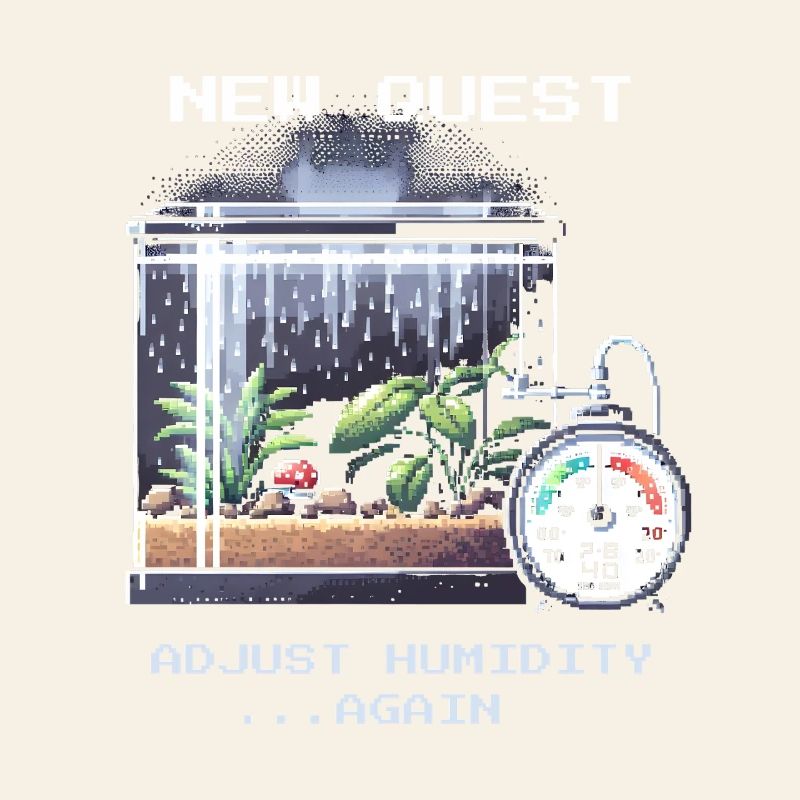 Neue Quest: Luftfeuchte regeln | Terrarium