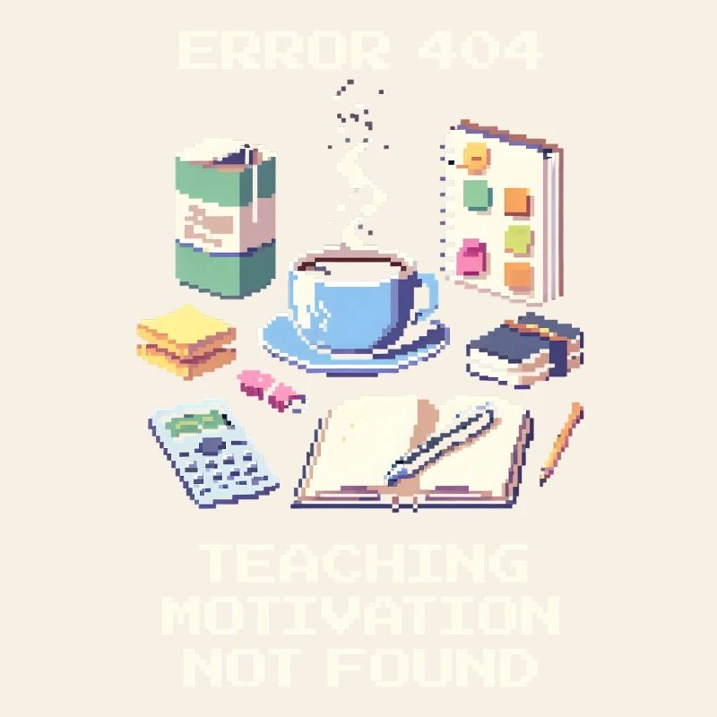 Error 404 Lehrermotivation fehlt | Lehrerhumor