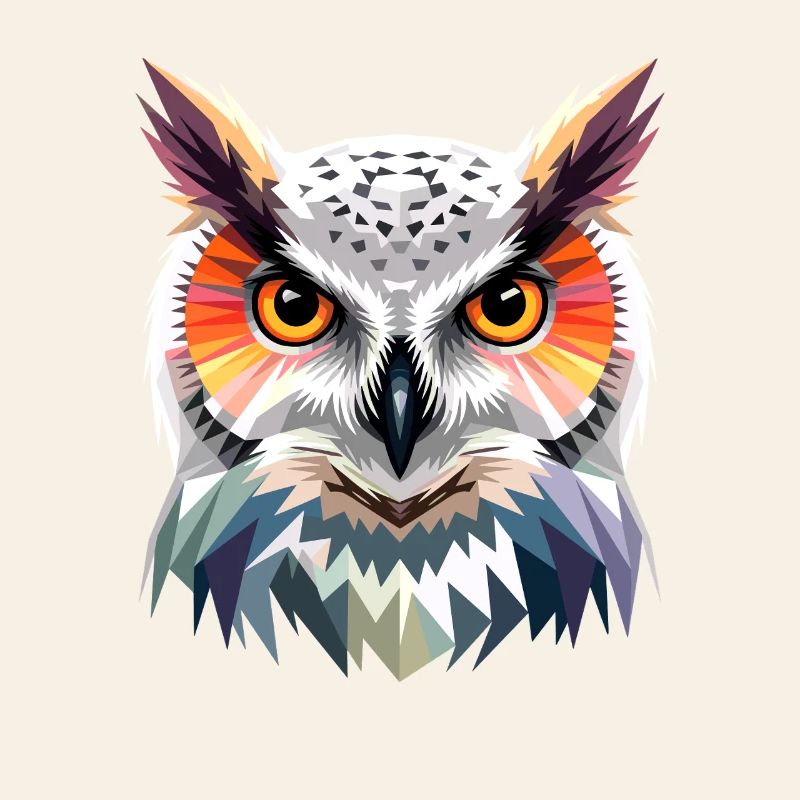 Schneeeule Weiße Eule Kauz Uhu Owl Schnee Eulen