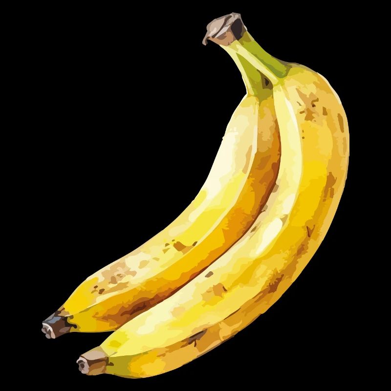 Banane Aquarell
