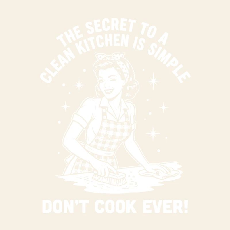 Real Irony Clean Kitchen Retro Design