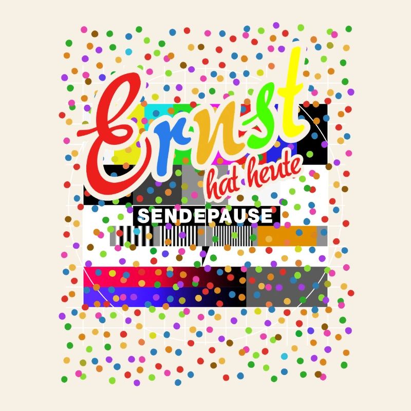 Ernst hat heute Sendepause | Testbild Kostüm