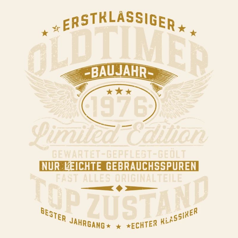 50. Geburtstag 1976 Oldtimer Geschenk Retro