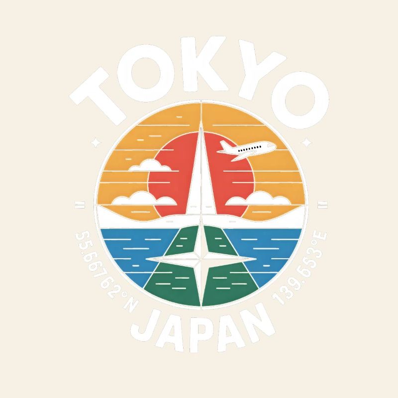 Tokyo Japan Coordinates Reise Motiv