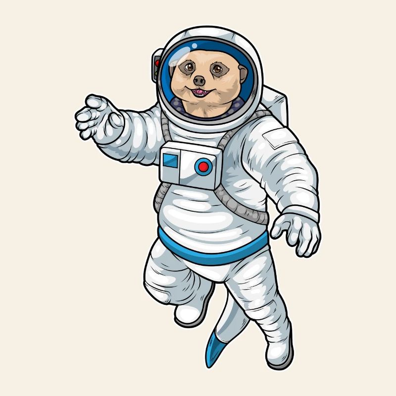 Astronaute spatial de Suricate