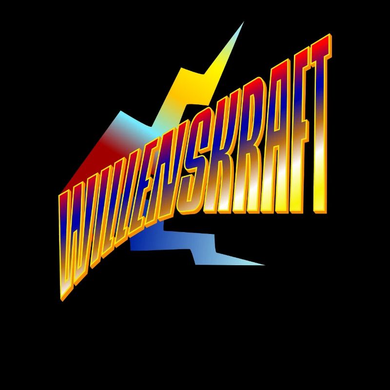 Wullenkraft Neon Retro Logo