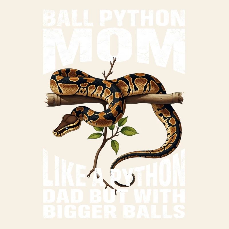 Königspython Mom Mama Schlangen Terrarium Python