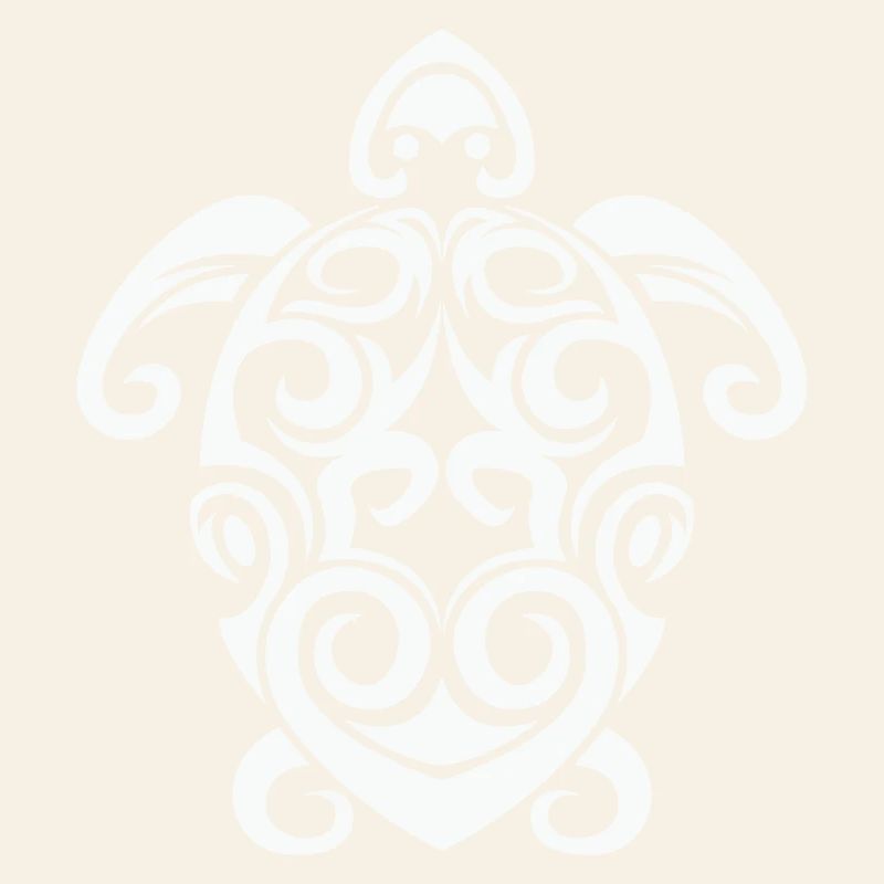 Tribal Turtle Spiral