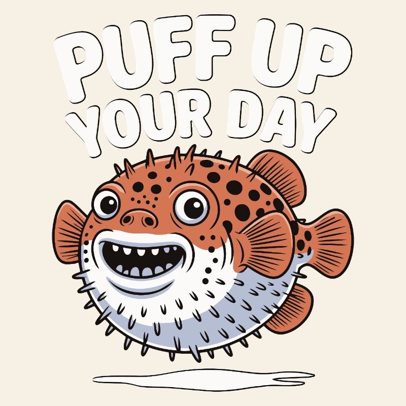 Puff Up Your Day - Puffer Fish Fun