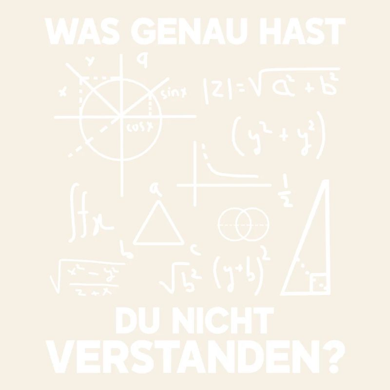 Qu’est-ce que tu n’as pas compris exactement, mathématicien