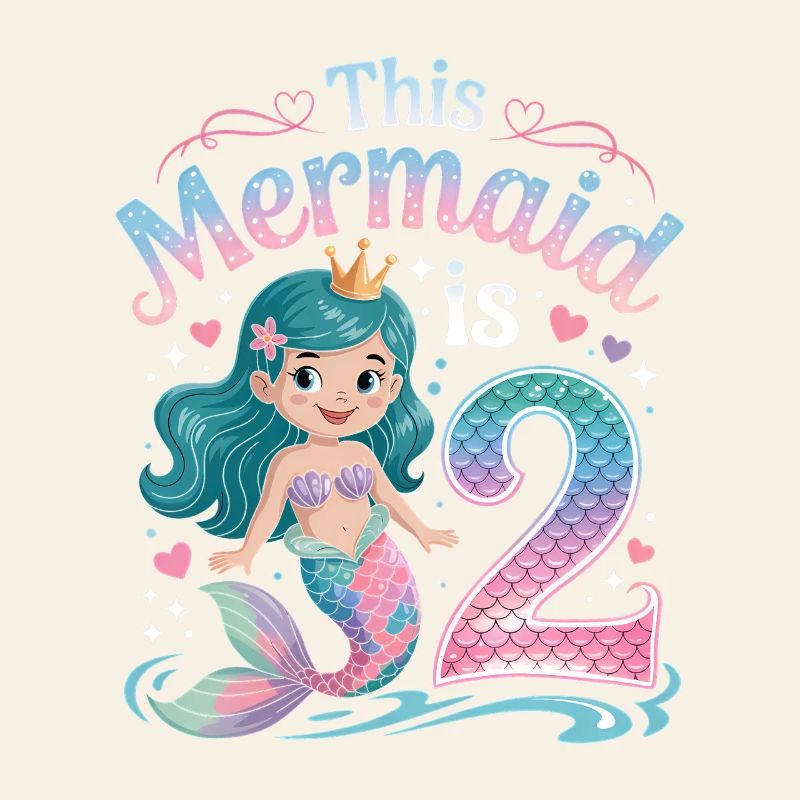 Sirène 2e anniversaire 2 ans