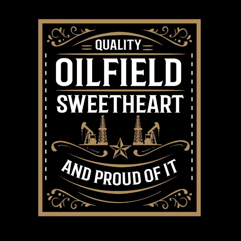 Ölfeld Ehefrau Bohrinsel Ölbohrinsel