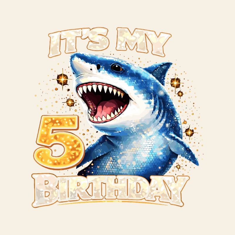 C’EST MON 5E ANNIVERSAIRE Anniversaire de Shark