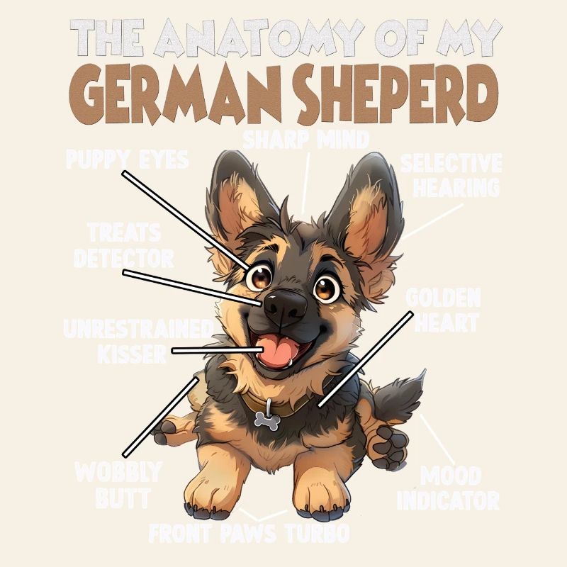 Deutscher Schäferhund Hundehalter Geschenk Gassi T