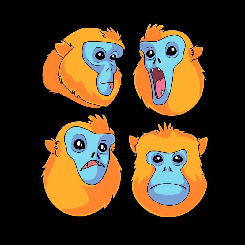 Snub-nosed monkey Monkey Chimpanzee