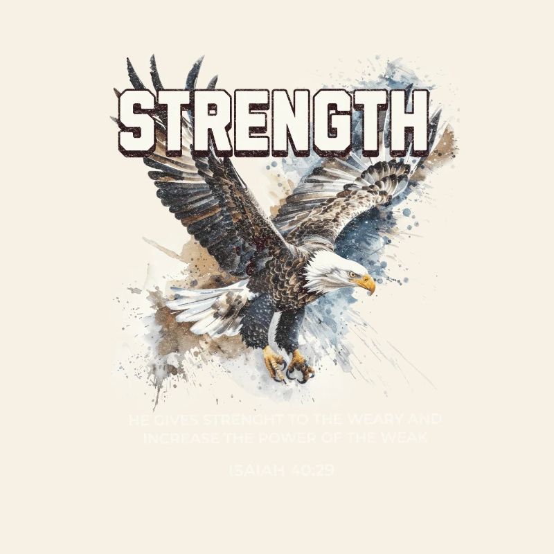 Strength Eagle Faith Isaiah 40 29 Courage